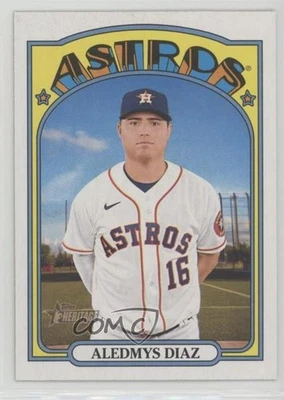 2021 Topps Heritage High Number Aledmys Diaz #553 - Image 1 of 2