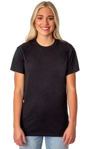 Intimo Womens Soft Comfortable Fitted T-Shirt X-Large Black - Picture 1 of 3