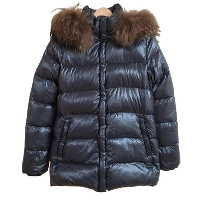 正品 DUVETICA SABIK - 黑色女式羽绒服 — 第 1/4 张图片