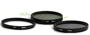 58mm ND4+CPL+UV Filter Kit für Canon EOS 500D/Rebel T1i - Bild 1 von 1