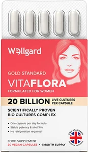 Wellgard Vitaflora Probiotics for Women - Scientifically Proven Bio Cultures for - Picture 1 of 12