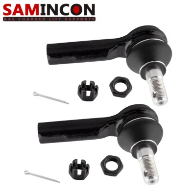 2pcs Front Outer Tie Rod End Links For Infiniti Q45 1997-2006 QX4 1997-03 - Image 1 of 4