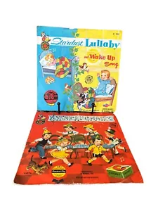 Vintage Vinyl Children Music Stardust Lullaby Wake Up Song & Musical Chairs - Imagen 1 de 14