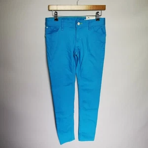 ~ Adidas NEO ~ Skinny Fit Damen Jeans ~ Taille 26" Bein 32" ~ blau aqua ~ neu mit Etikett ~ - Bild 1 von 12