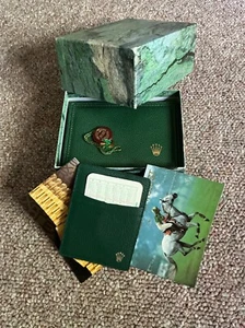 RARO Auténtico 1994 Rolex Juego Completo Cuero Reloj Caja y Caja 16234 16220 16233... - Imagen 1 de 11