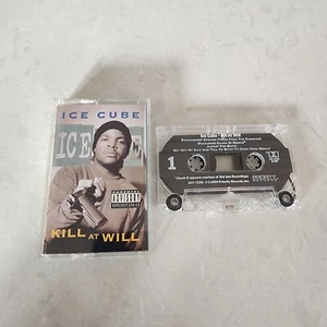 Ice Cube "Kill At Will" Original 1990 Cassette Tape - Picture 1 of 2