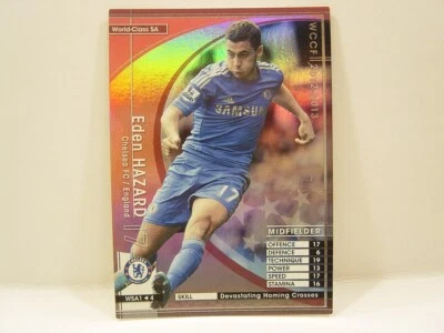 Panini WCCF 2012-13 WSA Eden Hazard 1991 Bélgica Nº17 Chelsea FC Clase Mundial SA Foto 1 de 4