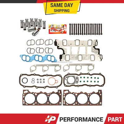 Juego de juntas de culata pernos elevadores aptos para 97-00 Ford Explorer Aerostar Ranger Mazda 4.0 Foto 1 de 4