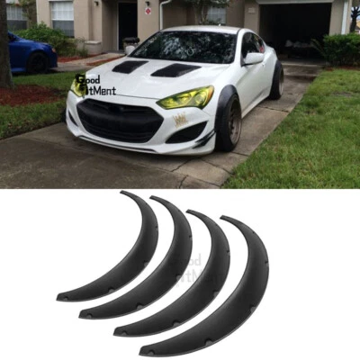 For Hyundai Genesis Coupe 3.5" Car Fender Flares Extra Wide Body Kit Wheel Arch Foto 1 de 4