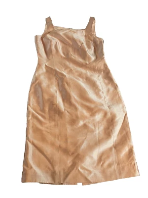 Ann Taylor Dress Petites 6P Sheath Lined Sleeveless Silk Blend Special Occassion - Image 1 of 4