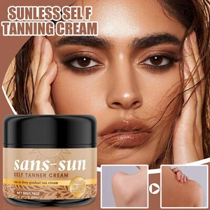 Premium-Intensive Dark Tanning Luxe Gel Cream for Sunbeds &Outdoor Sun-50g - Picture 1 of 12