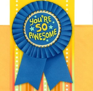 Encouragement Child You Are Amazing & Awesome Hallmark Greeting Card - Picture 1 of 3