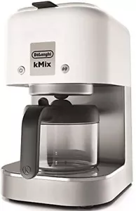 DELONGHI KMIX Drip Coffee Maker COX750J-WH Cool White 6 Cups AC100V Gift New JP - Picture 1 of 9