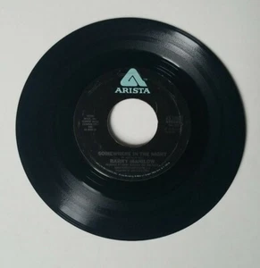 BARRY MANILOW - SOMEWHERE IN THE NIGHT / LEAVIN' IN THE MORNING - 45 Record - Picture 1 of 2