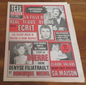 RADIO MONDE 1978 RÉAL BÉLAND Dalida ANDRÉ LAWRENCE Kim Novak GENEVIÈVE BUJOLD - Picture 1 of 9