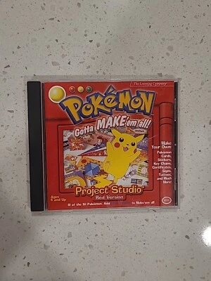 Pokémon: Gotta MAKE 'em All! - Project Studio: Red Version (PC) (Complete CIB) - Image 1 of 4