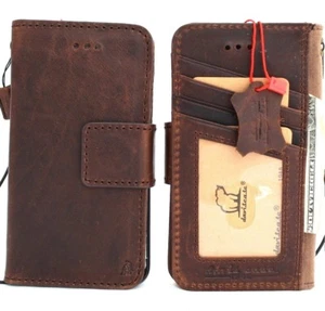 Funda Cuero Genuino para Samsung Galaxy S9 Magnético Desmontable Correa Abatible - Imagen 1 de 8