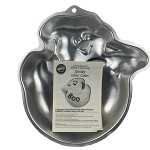 2003 Wilton Cute Friendly Spooky Ghost Cake Pan 2105-2090 Halloween - Imagen 1 de 9