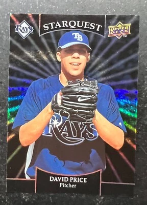 2009 Upper Deck Starquest Black Ultra Rare David Price #37 - Image 1 of 2
