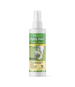 NaturVet POTTY HERE Training Aid Dog and Puppy Outdoor/Indoor Spray 8 oz - Picture 1 of 2
