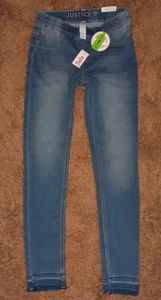 Justice Denim Leggins Size 14 Slim Repreve NWT Jeans - Picture 1 of 5