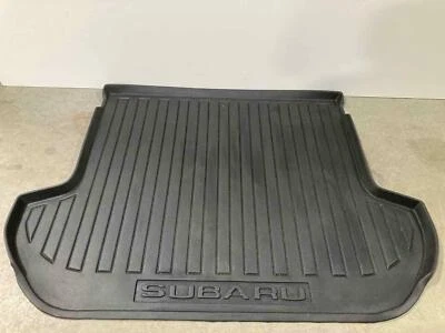 2012 SUBARU LEGACY OUTBACK OEM FACTORY CARGO TRUNK RUBBER TRAY MAT LINER BLACK Foto 1 de 4