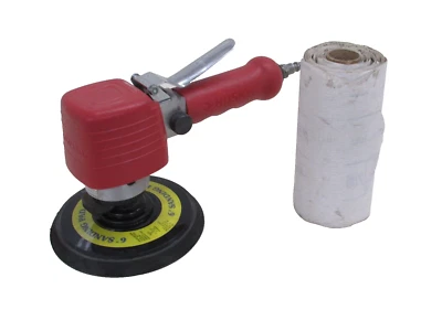 HUSKY TOOLS 6" DUAL ACTION SANDER, PSA 240-GRIT DISCS, H4790 - Image 1 of 4