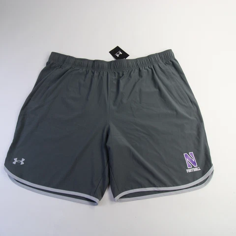 Northwestern Wildcats Under Armour Athletic Shorts Men's Gray New Cover