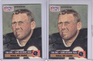 Stan Jones (2) 1991 Pro Set #29 HOF