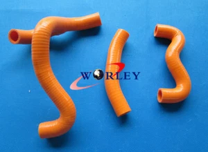 Silicone Radiator Hose FOR 50 SX/SXS Mini 49cc/50cc TC 50 2012-2020 ORANGE - Bild 1 von 6