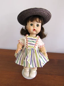 Vintage 1950s Littlest Angel Hard Plastic Walker Doll 10" Bent Knee - Picture 1 of 16