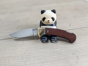 Vintage Richartz Inox Solingen Germany Single Blade Lock Back Folding Knife - Picture 1 of 7