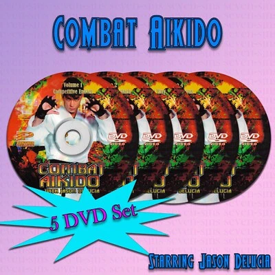 Combat Aikido starring Jason Delucia (5 DVD Set) - Image 1 of 4