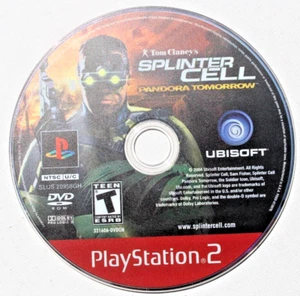 Tom Clancy's Splinter Cell: Pandora Tomorrow (Sony PlayStation 2) GAME DISC ONLY - Picture 1 of 2