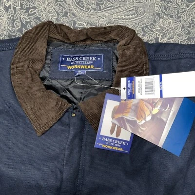 BASS CREEK OUTFITTERS Canvas Workwear Coveralls Carpenters Style - Size XLarge - Image 1 of 4