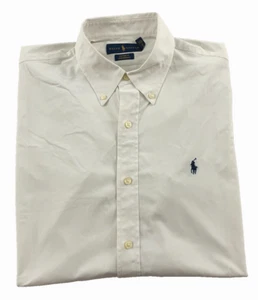 Polo Ralph Lauren Performance Sz. Large White Long Sleeve Button Up! - Picture 1 of 5