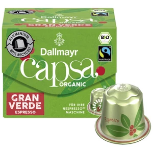 Dallmayr Bio Capsa Organico Espresso Cran Verde Commercio Equo Solidale 56g - Foto 1 di 1