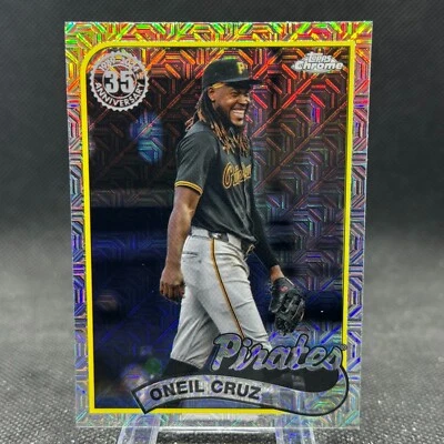 Oneil Cruz 2024 Topps Update Chrome Silver Pack Pittsburgh Pirates #T89CU-48 - Image 1 of 2
