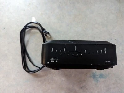 Módem router inalámbrico CISCO DPQ3925 8x4 DOCSIS 3.0 Gateway con voz EDVA Foto 1 de 3