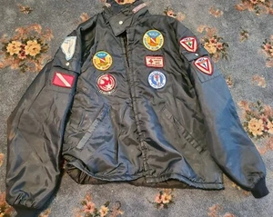 Vintage Rare 4477th Tes Patch Steampunk Jacket Las Vegas Olympics Diving Tonopah - Picture 1 of 17