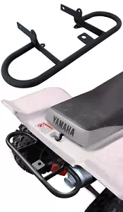 Back Rear Wide Grab Bar Bumper Support Yamaha Warrior 350 Black 1987-2004 ATV - Picture 1 of 8