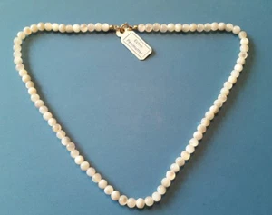 Pelmutt perlenkette 41 cm lang. - Bild 1 von 2