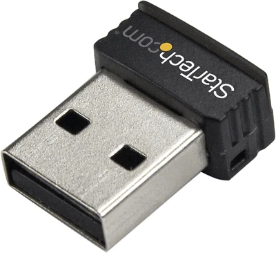 Startech.Com USB150WN1X1  USB 150Mbps Mini Wireless N Network Adapter - 802.11N/ - Image 1 of 4