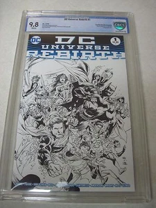 DC Universe Rebirth # 1 2016 CBCS 9.8 1:100 Reis Variant - Picture 1 of 4