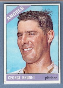 1966 Topps #393 George Brunet VG  GO300