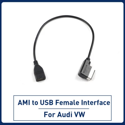 Adaptador de interfaz de música con cable USB AMI MMI MDI para Audi A3 A4 A5 A6 A8 Q5 Q7 Q8 Foto 1 de 4