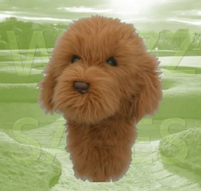 DAPHNES Labradoodle Doodle Hund Daphne's große Neuheit Golfschläger Driver 1 Holz Kopfbedeckung