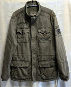 Camp David Jacke - Parker in XXL -Green Premium,Farbe olive grün,mit Kapuze - Bild 1 von 10