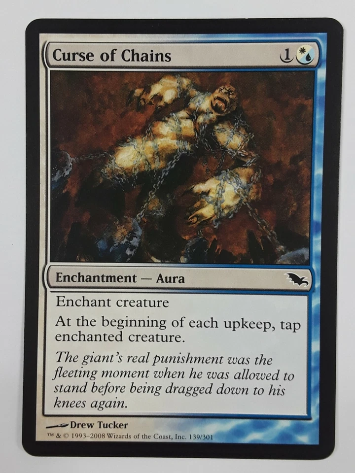 MTG Curse of Chains Shadowmoor Regular Common - Image 1 of 1