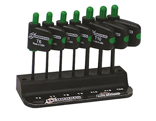 Bondhus 35045 Set of 7 StarPlus Flagdriver Tools, sizes TP6-TP20 - Image 1 of 1